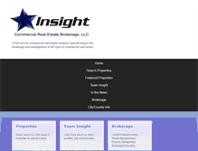 Tablet Screenshot of insightbrokers.com